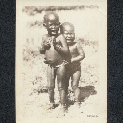 Two Africa toddlers