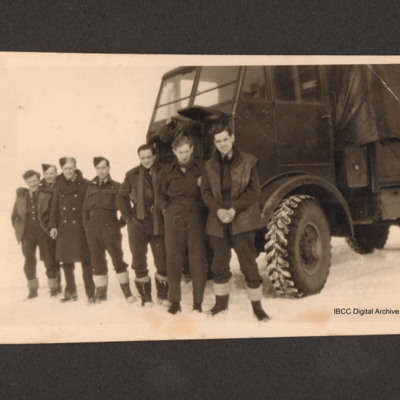 Seven airmen and a lorry