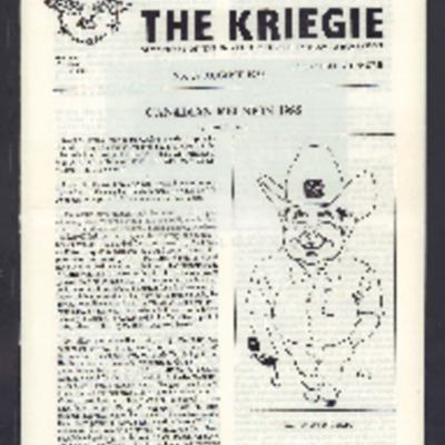 The Kriegie August 1986