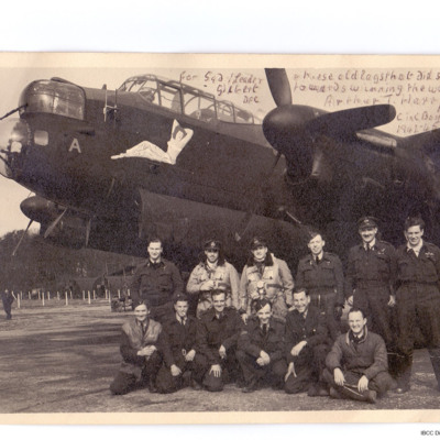 12 Airmen and Lancaster &#039;A&#039;