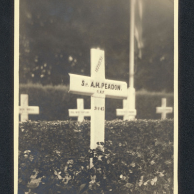 Alec Peadon&#039;s Grave