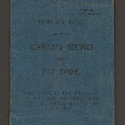 Roy Maddock-Lyon&#039;s Airman&#039;s Service and Pay book