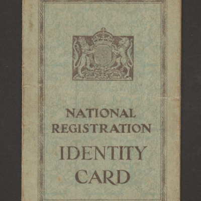 Roy Maddock-Lyon&#039;s Identity Card