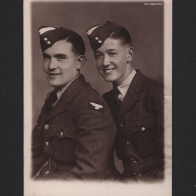 Two Trainee Airmen