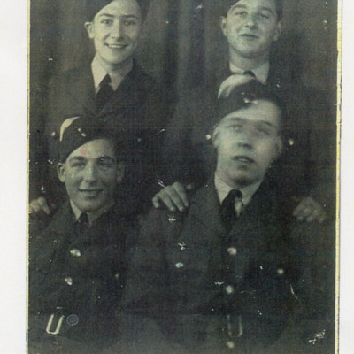 Four aircrew cadets