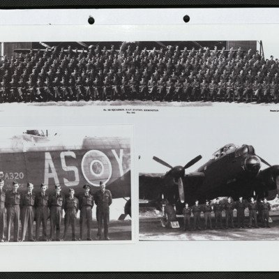 Squadron members, aircraft and crews