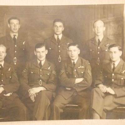 Seven airmen including Joseph Wilson