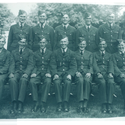 Twelve Airmen including Bill Chubb