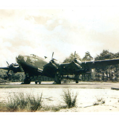Halifax Mk VII at RAF East Moor
