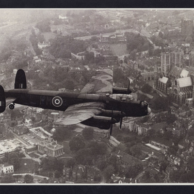 Lancaster over Lincoln