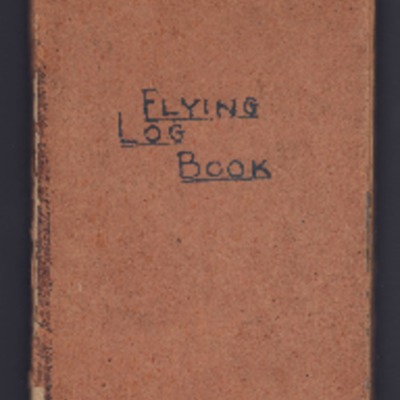 John Brittain&#039;s flying log book