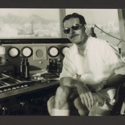 Don Falgate in control tower