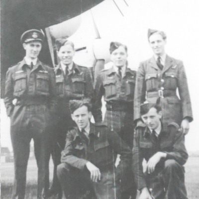 Six airmen including Harry Fearns