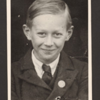 Spencer Lewis Belton in school uniform