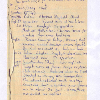 Ian Henderson&#039;s diary 1944