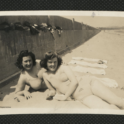 Two Women on the Beach