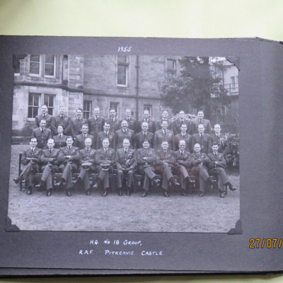 HQ No 18 Group RAF Pitreavie Castle 1955