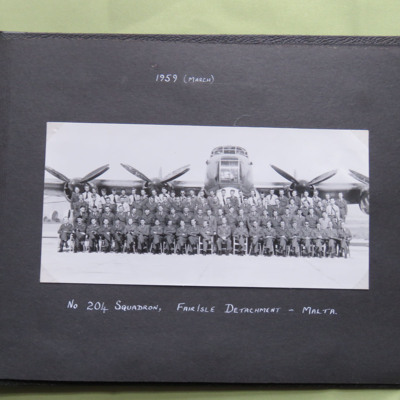 No 204 Squadron, Fair Isle Detachment - Malta 1959 (March)