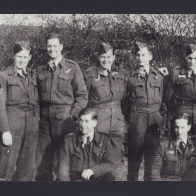 Cyril Barton and six airmen