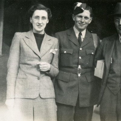 Maurice Marriott and his parents