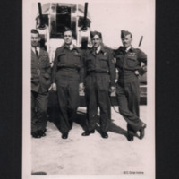 Flight Sergeant Stanley Archer and three other airmen
